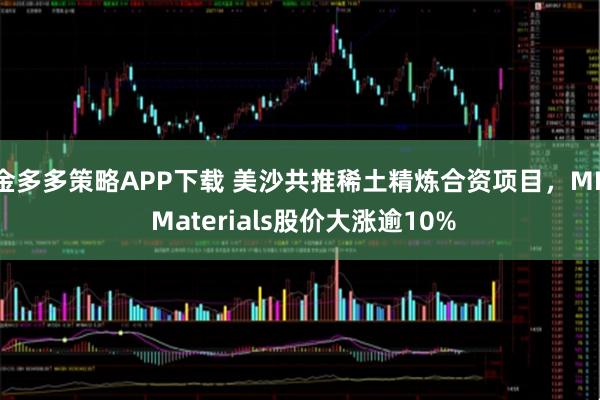 金多多策略APP下载 美沙共推稀土精炼合资项目，MP Materials股价大涨逾10%