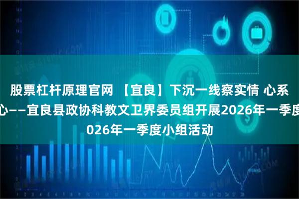 股票杠杆原理官网 【宜良】下沉一线察实情 心系教育践初心——宜良县政协科教文卫界委员组开展2026年一季度小组活动